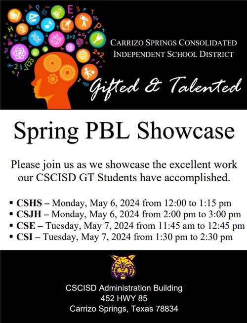 spring pbl showcase
